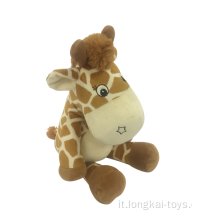 Giraffa peluche con sonaglio